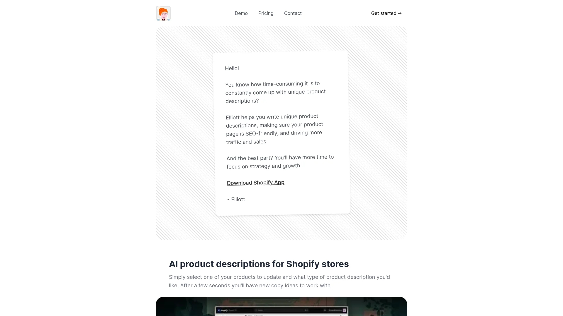 elliott homepage
