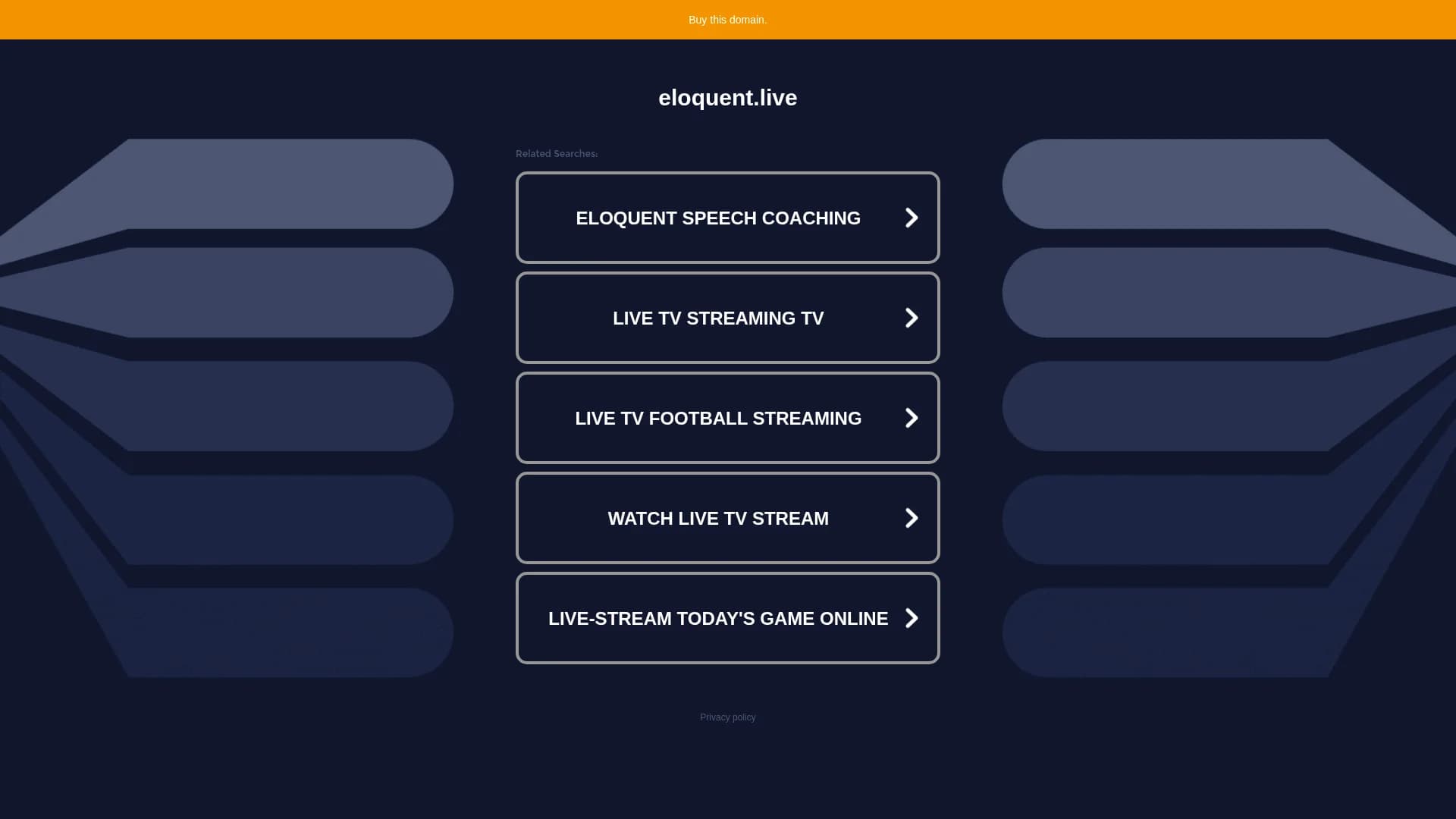 eloquent homepage