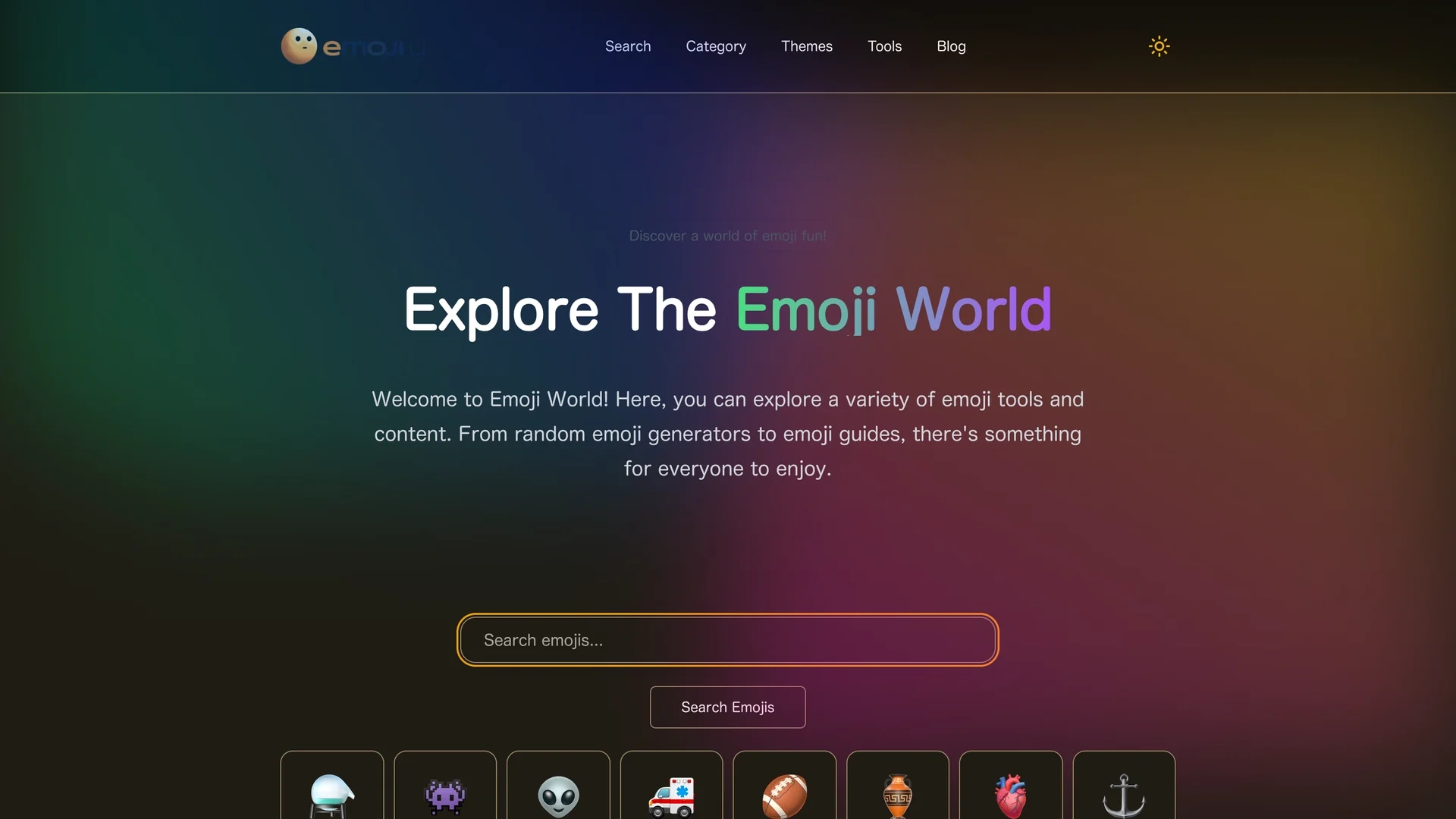 emojiu-cc homepage