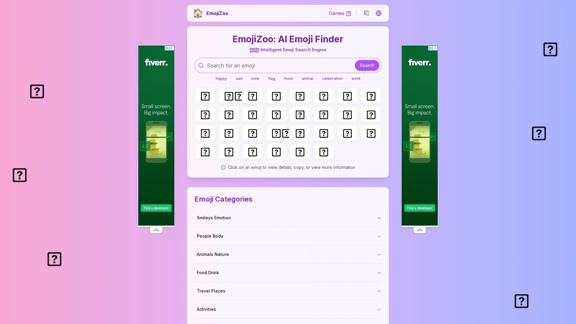 emojizoo homepage