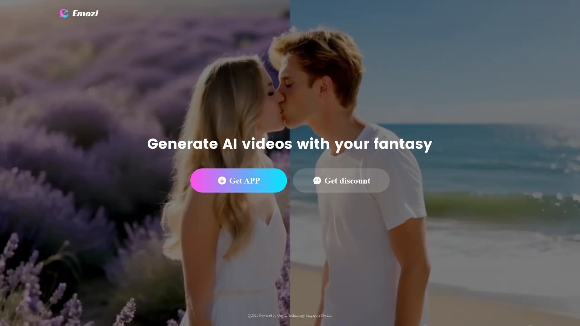 emozi-ai homepage