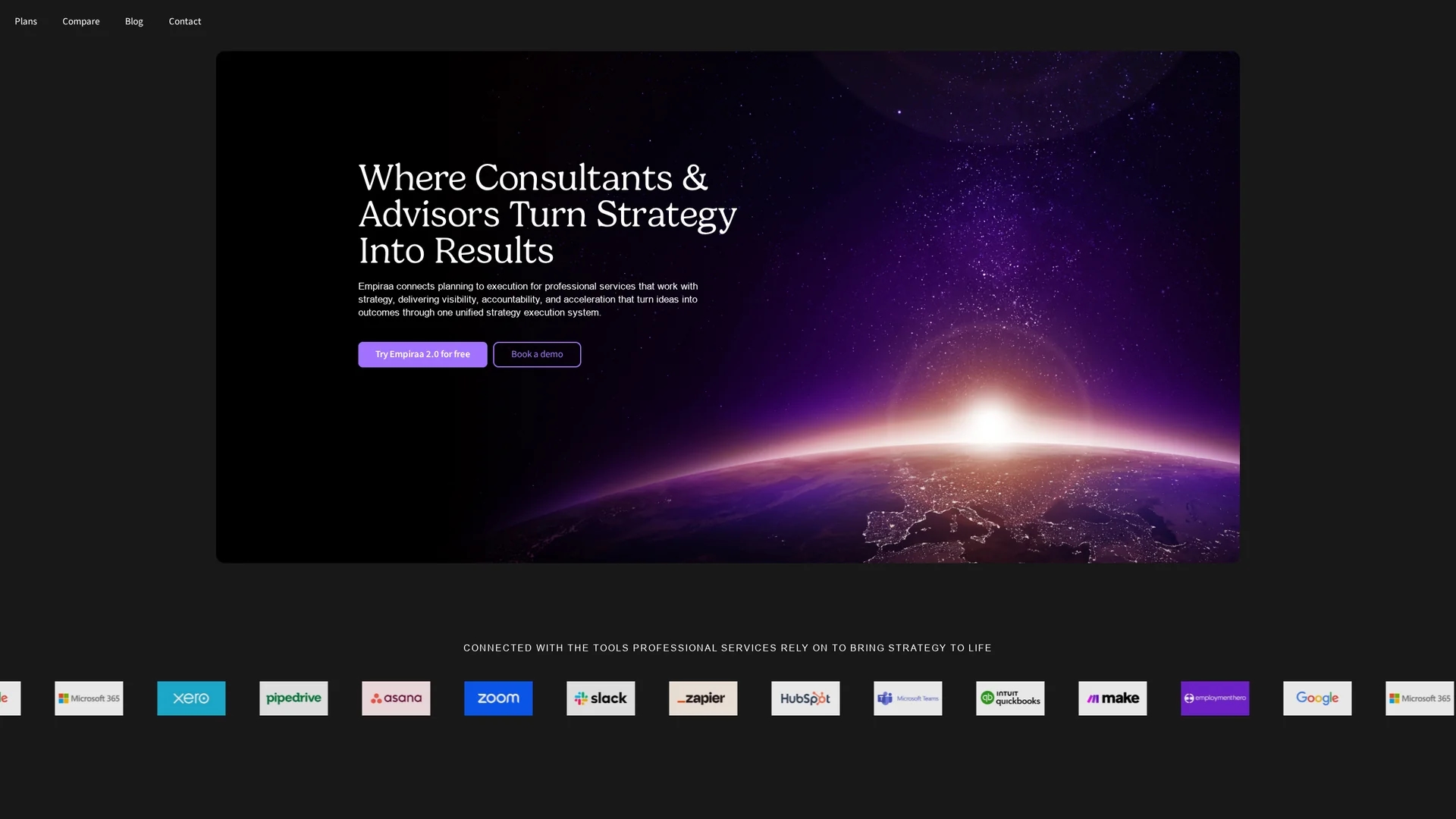 empiraa homepage