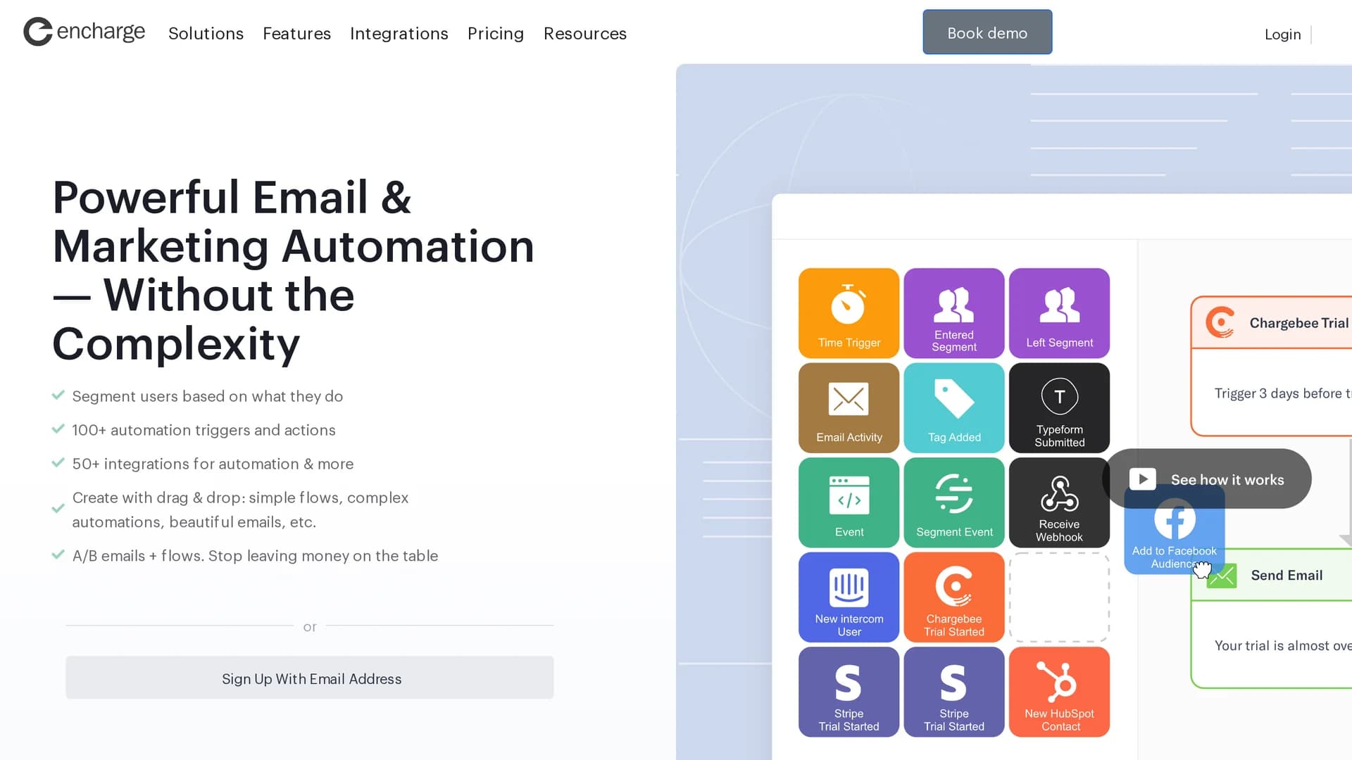encharge homepage