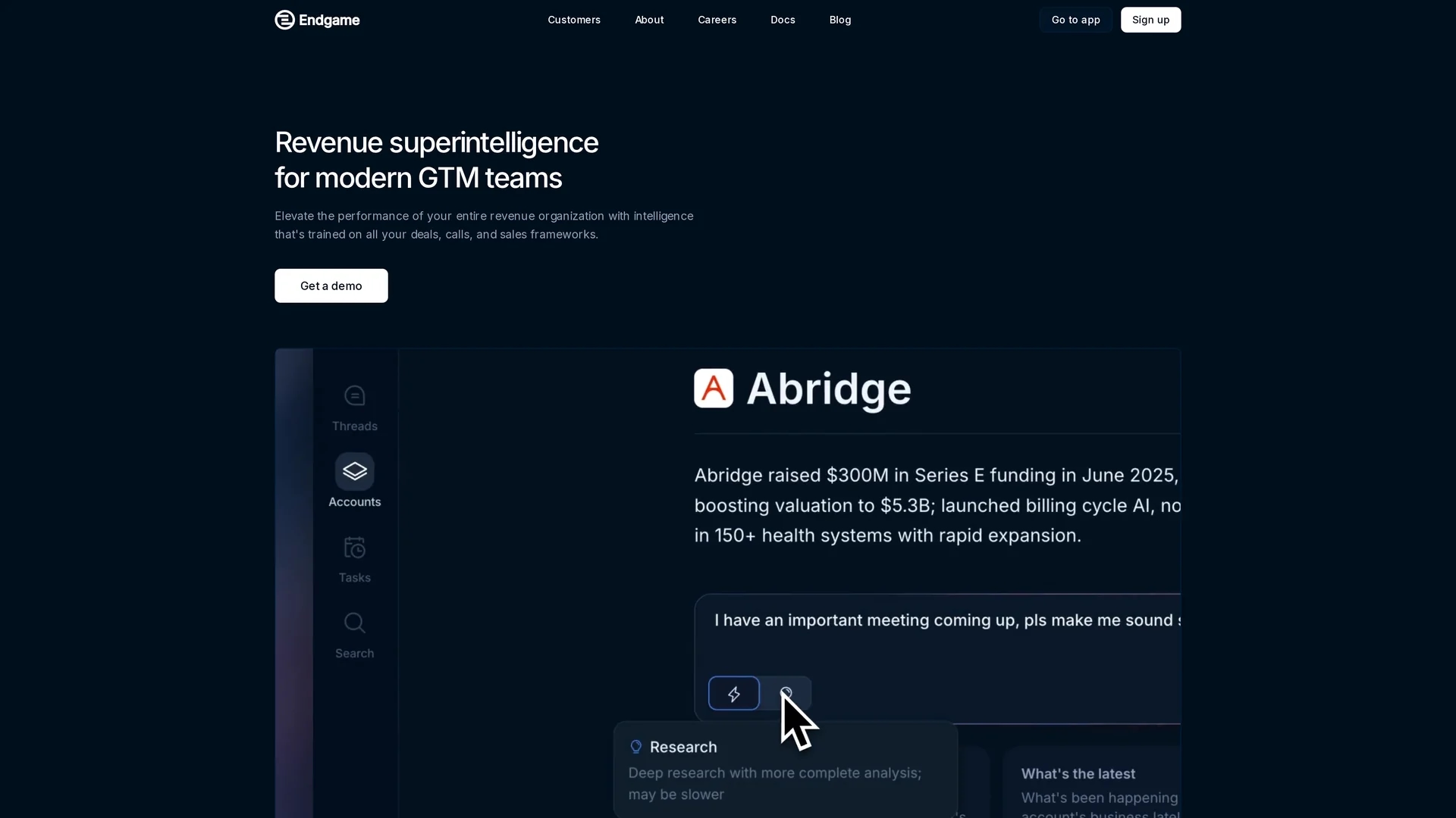 endgame-2-0 homepage