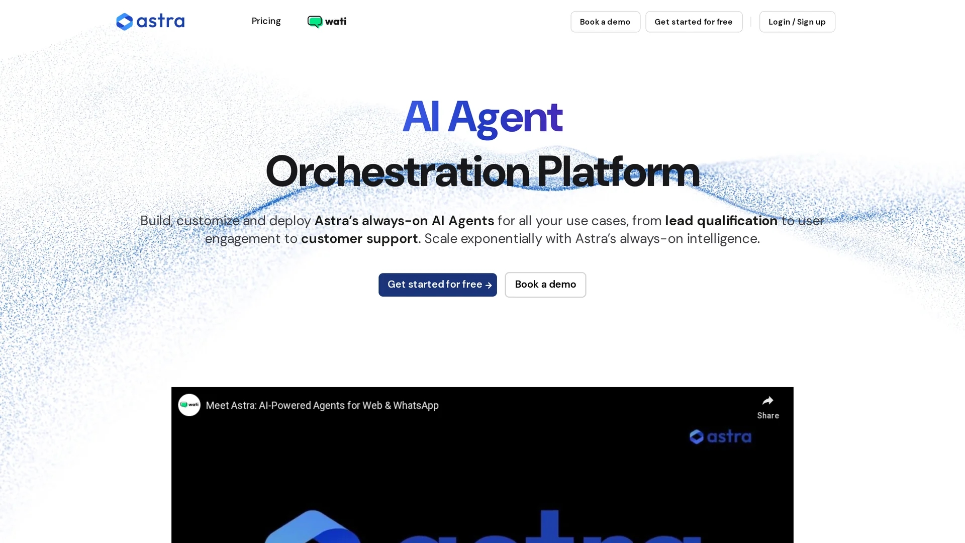 engagechat-ai homepage