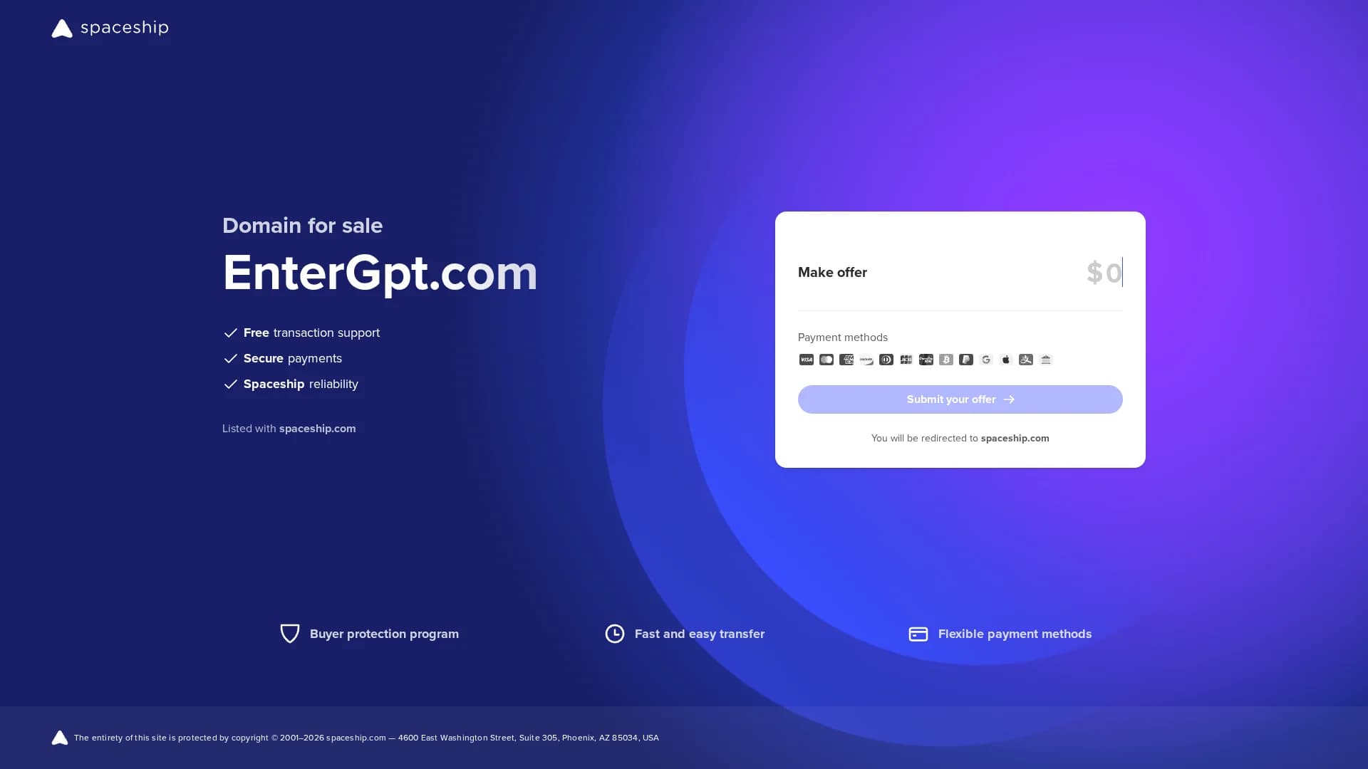 entergpt homepage