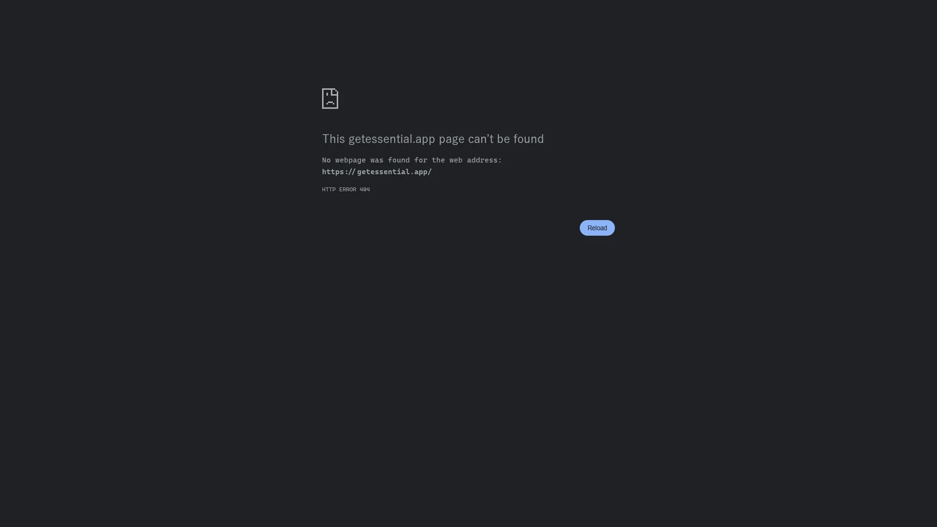 essential homepage
