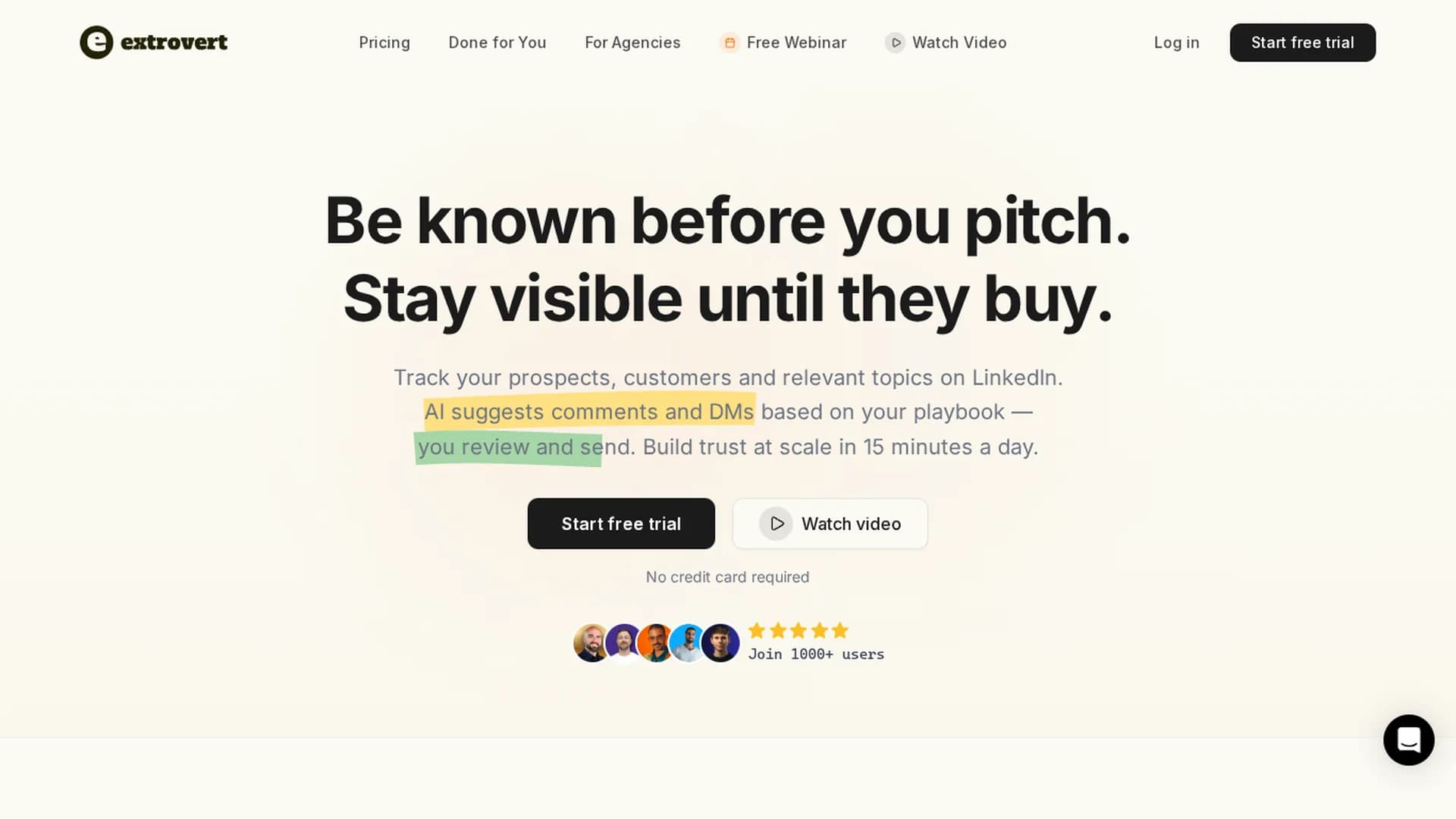 extrovert homepage