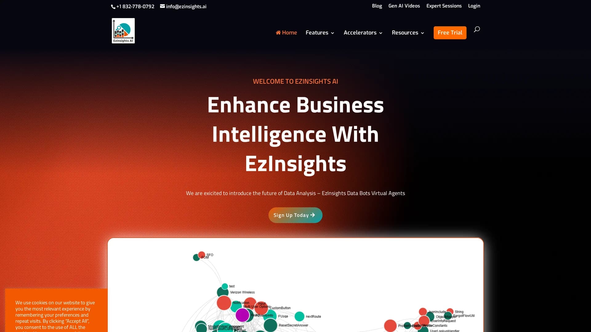 ezinsights-ai homepage