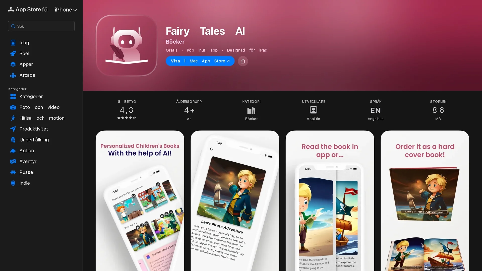 fairy-tales-ai homepage
