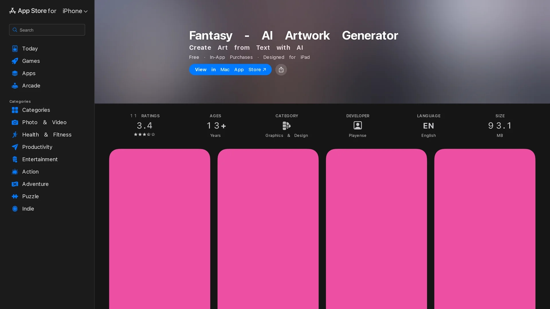 fantasy homepage