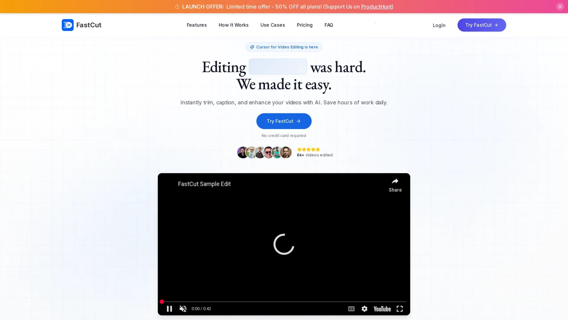 fastcut homepage