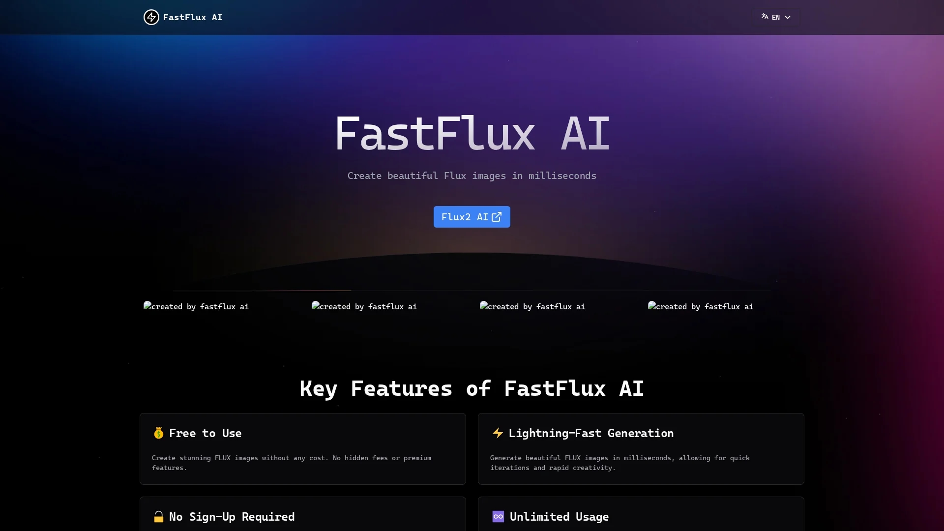 fastflux-ai homepage