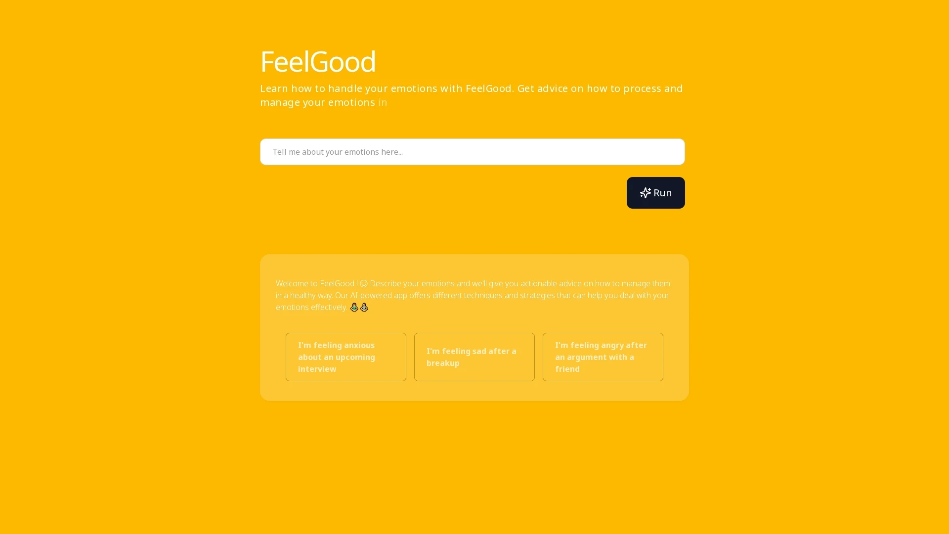 feelgood homepage