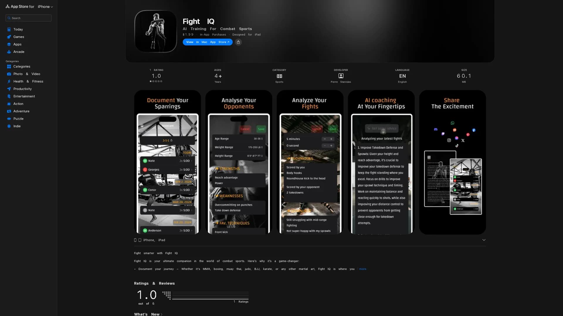 fight-iq homepage
