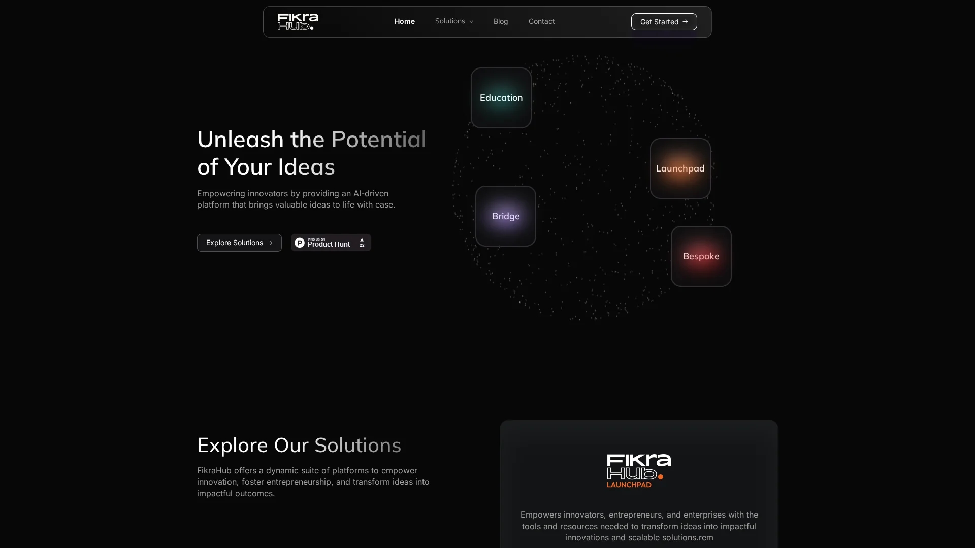 fikrahub homepage