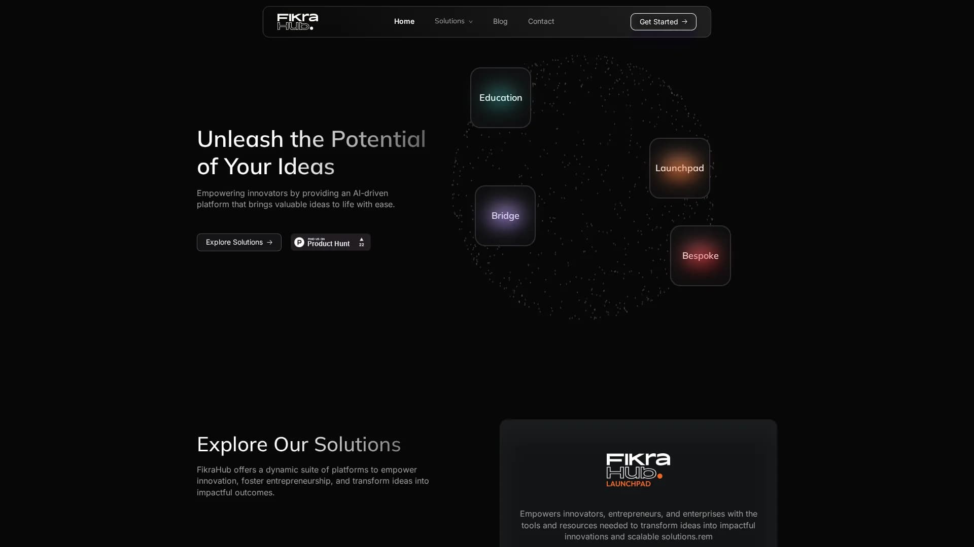 fikrahub homepage