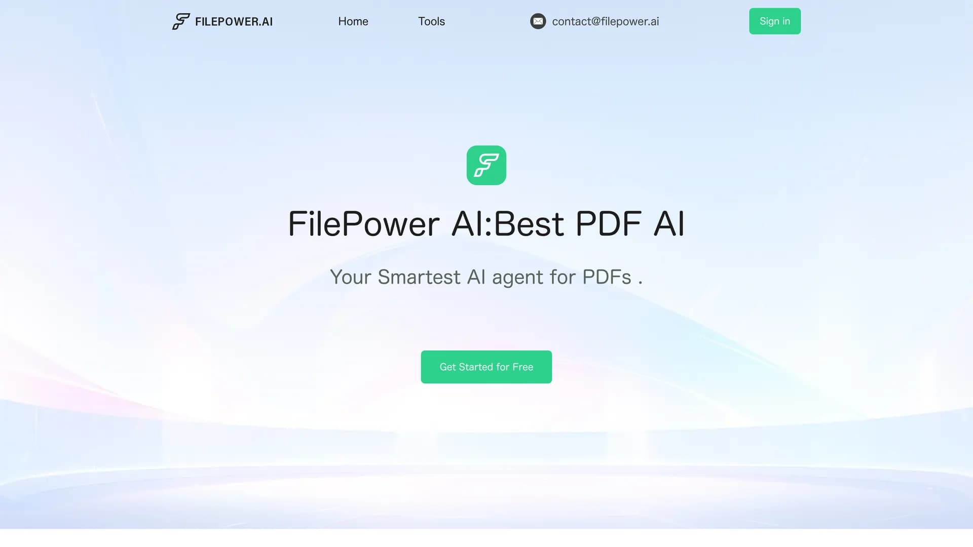filepower-ai homepage