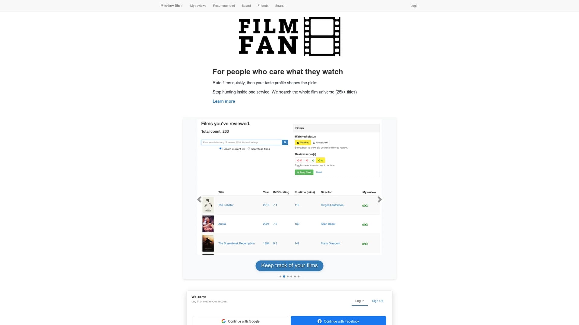 film-fan homepage
