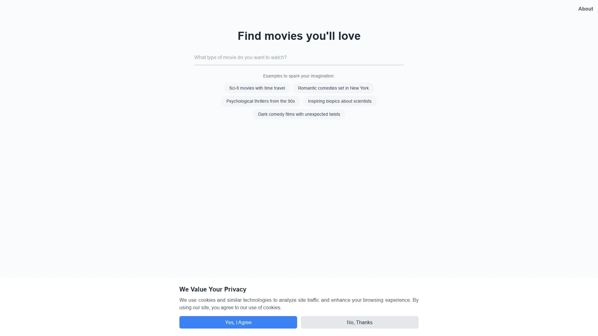 filmfinder homepage