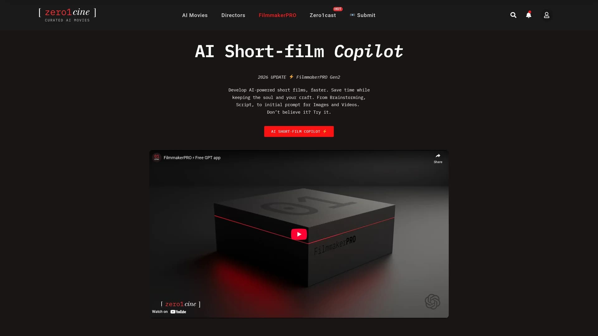 filmmakerpro homepage