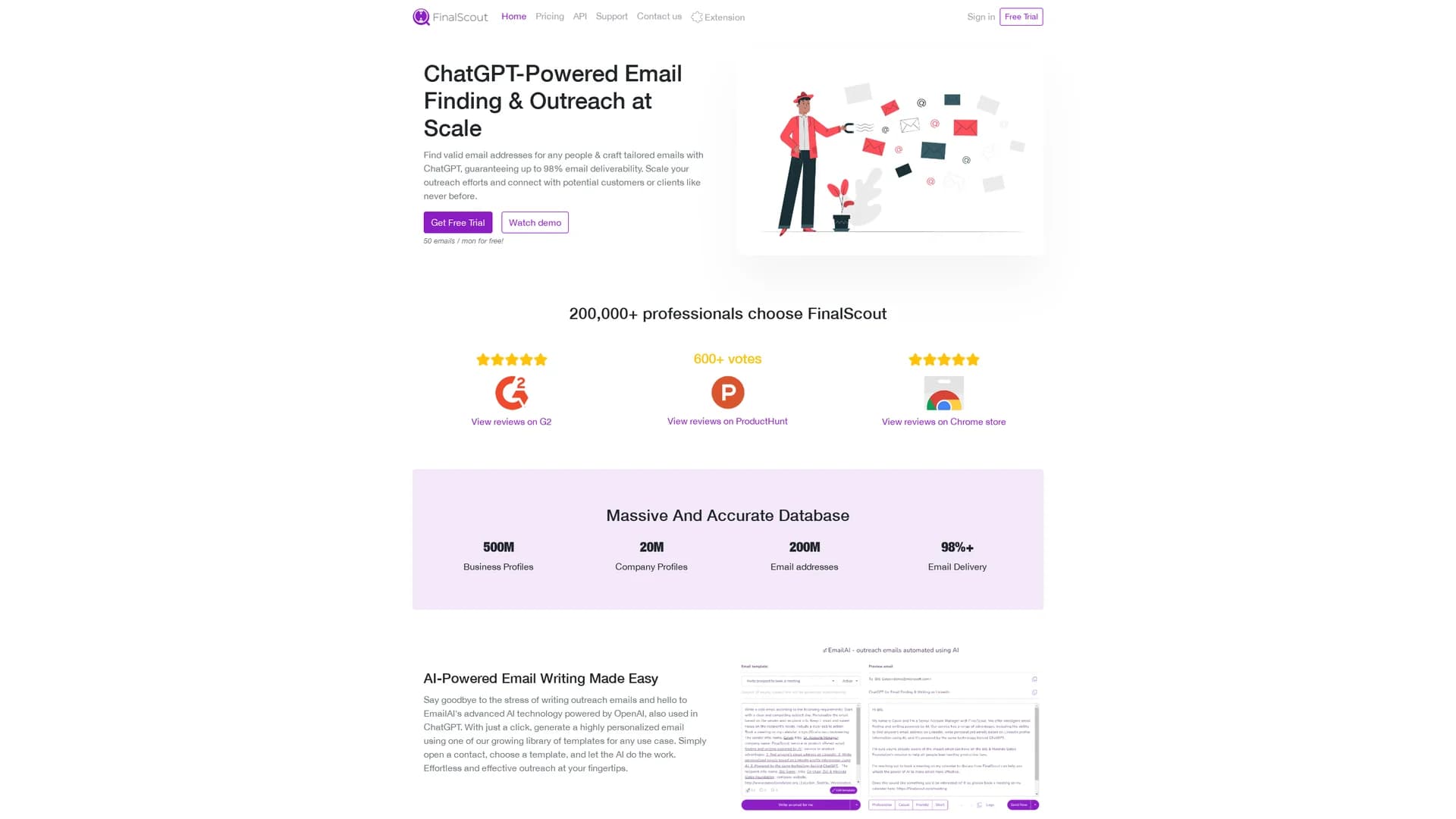 finalscout-com homepage