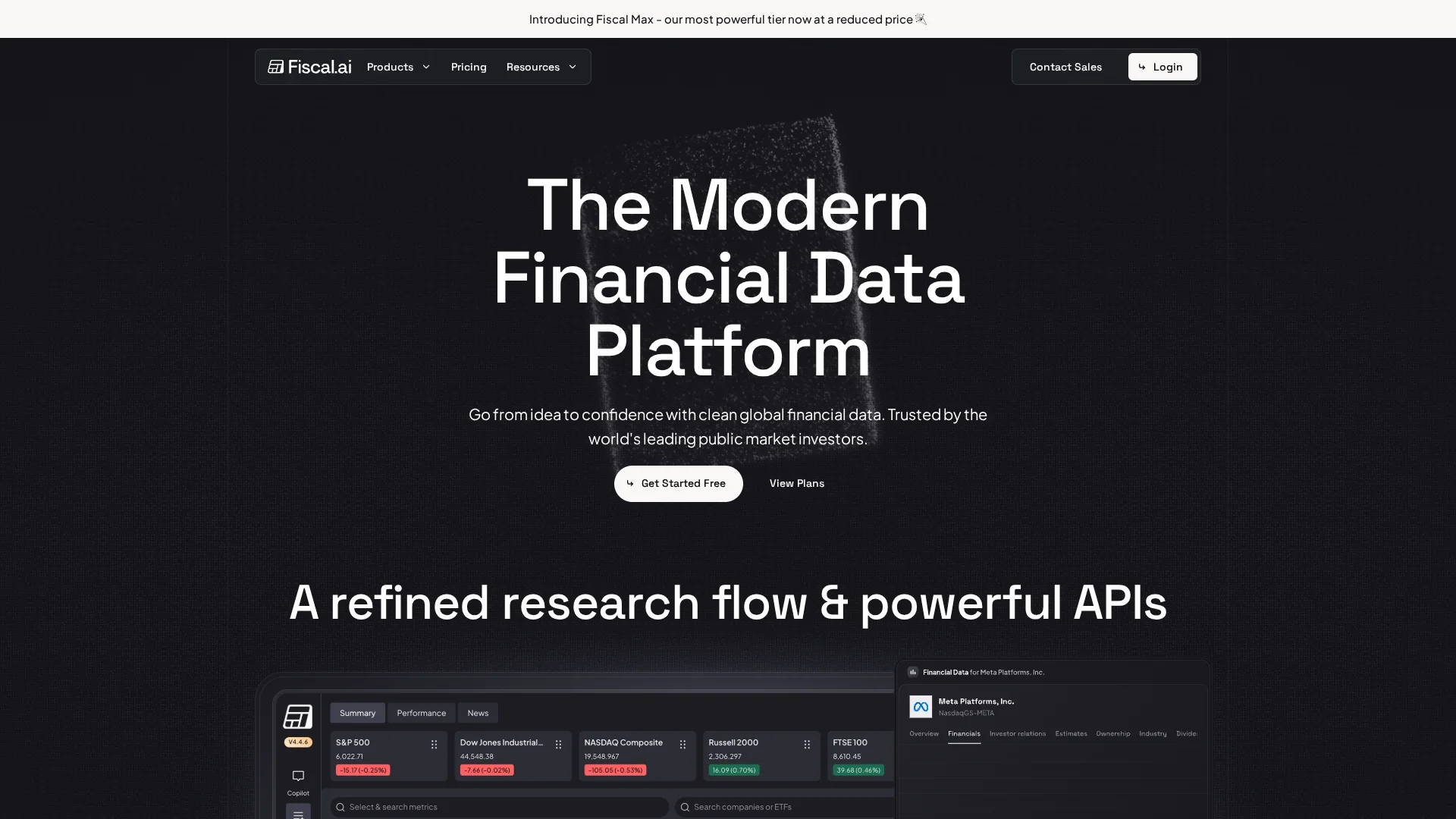 finchat homepage
