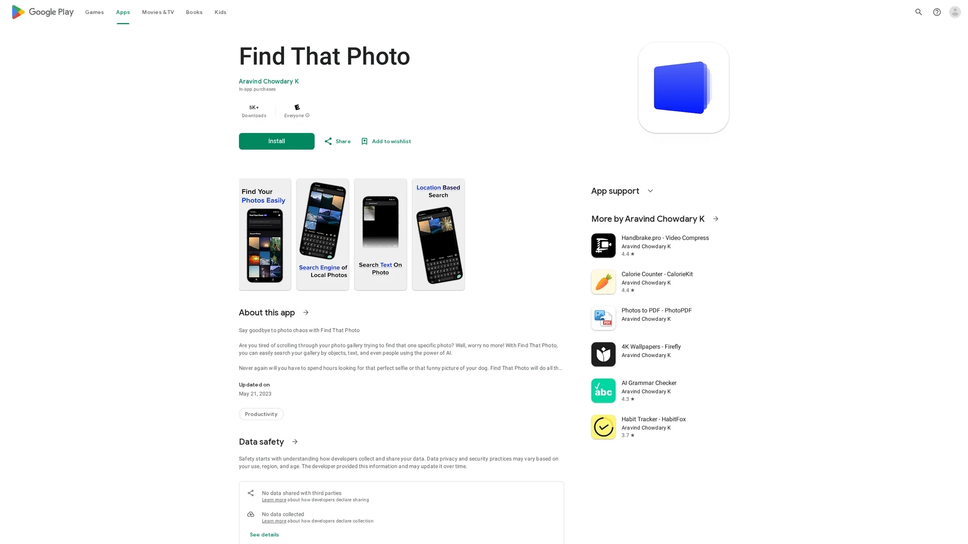 find-that-photo-find-photos-fast homepage