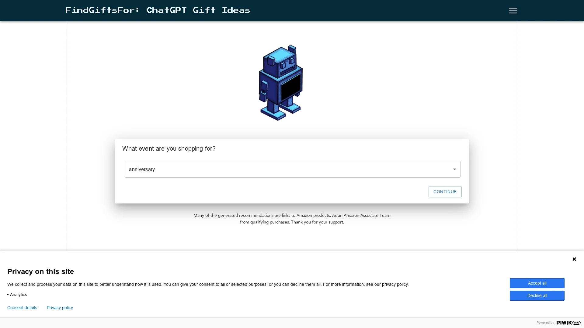 findgiftsfor-chatgpt-gift-search homepage