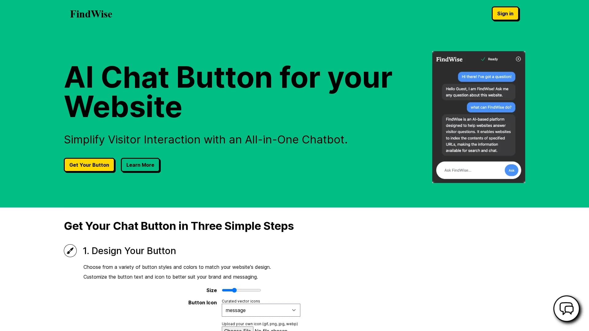 findwise homepage