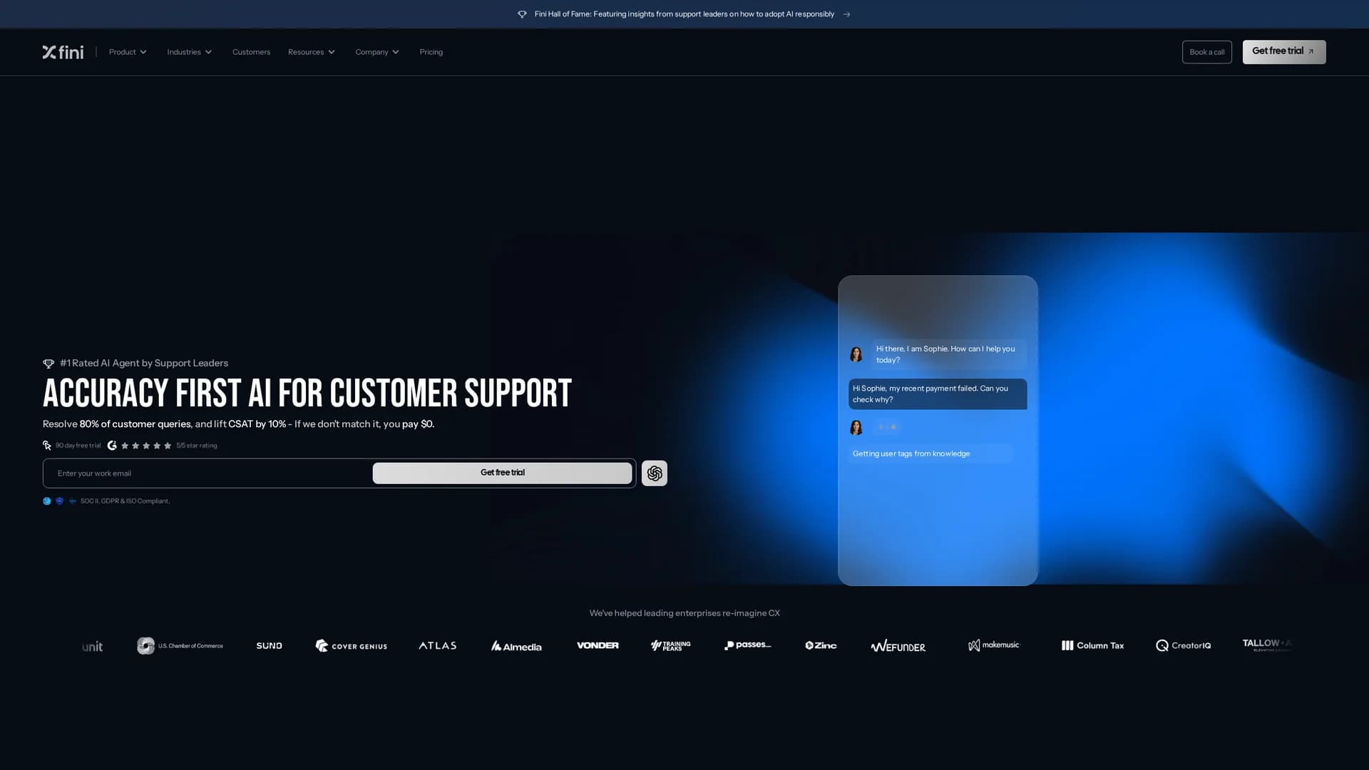 fini homepage