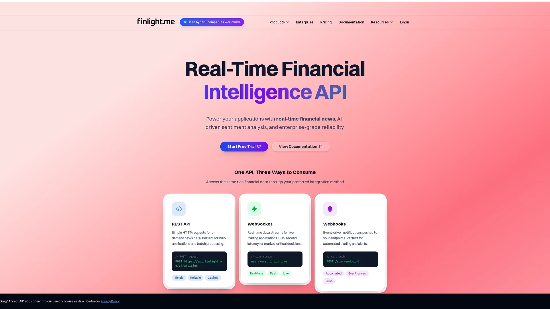 finlight-me homepage