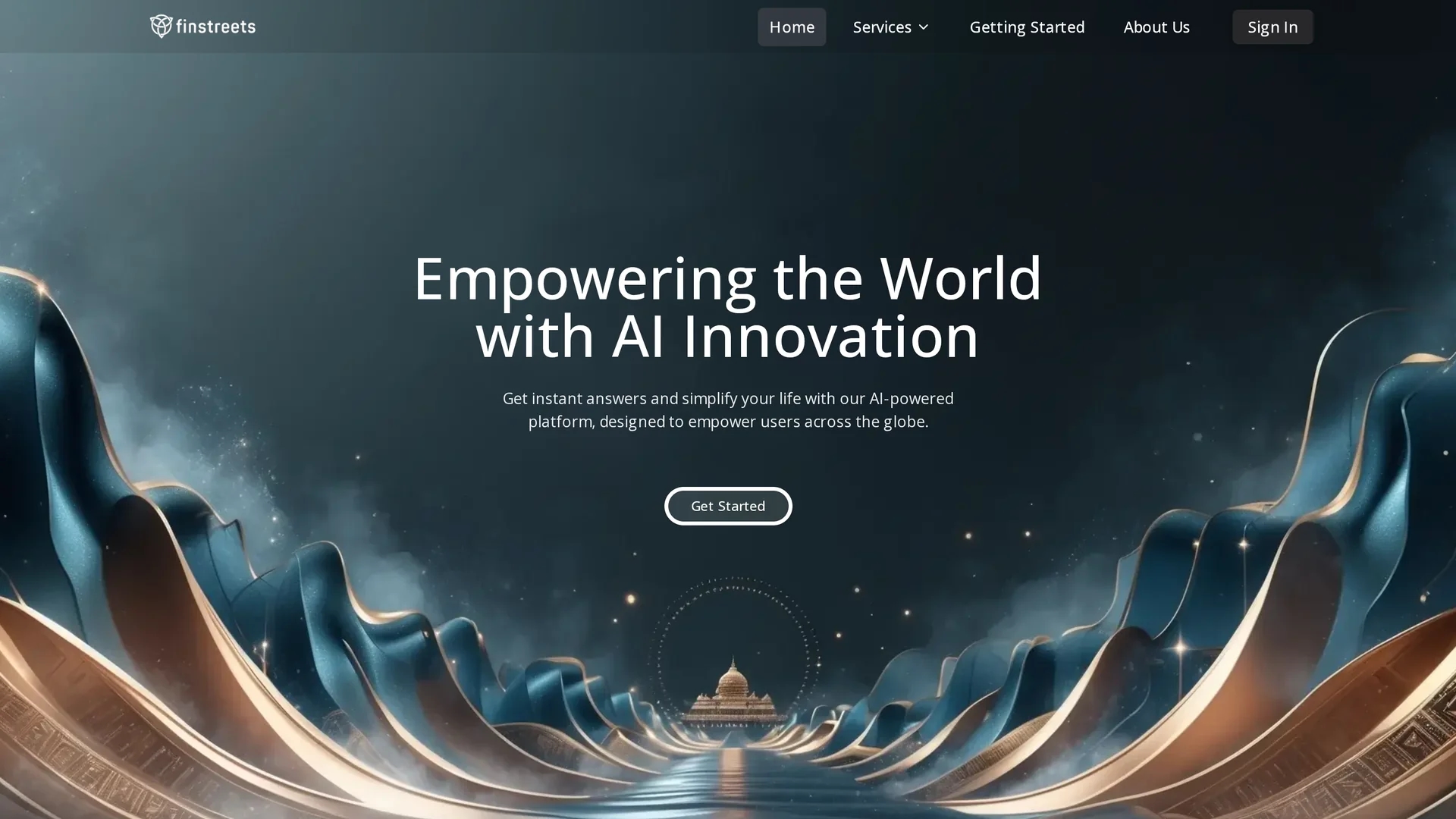 finstreets homepage