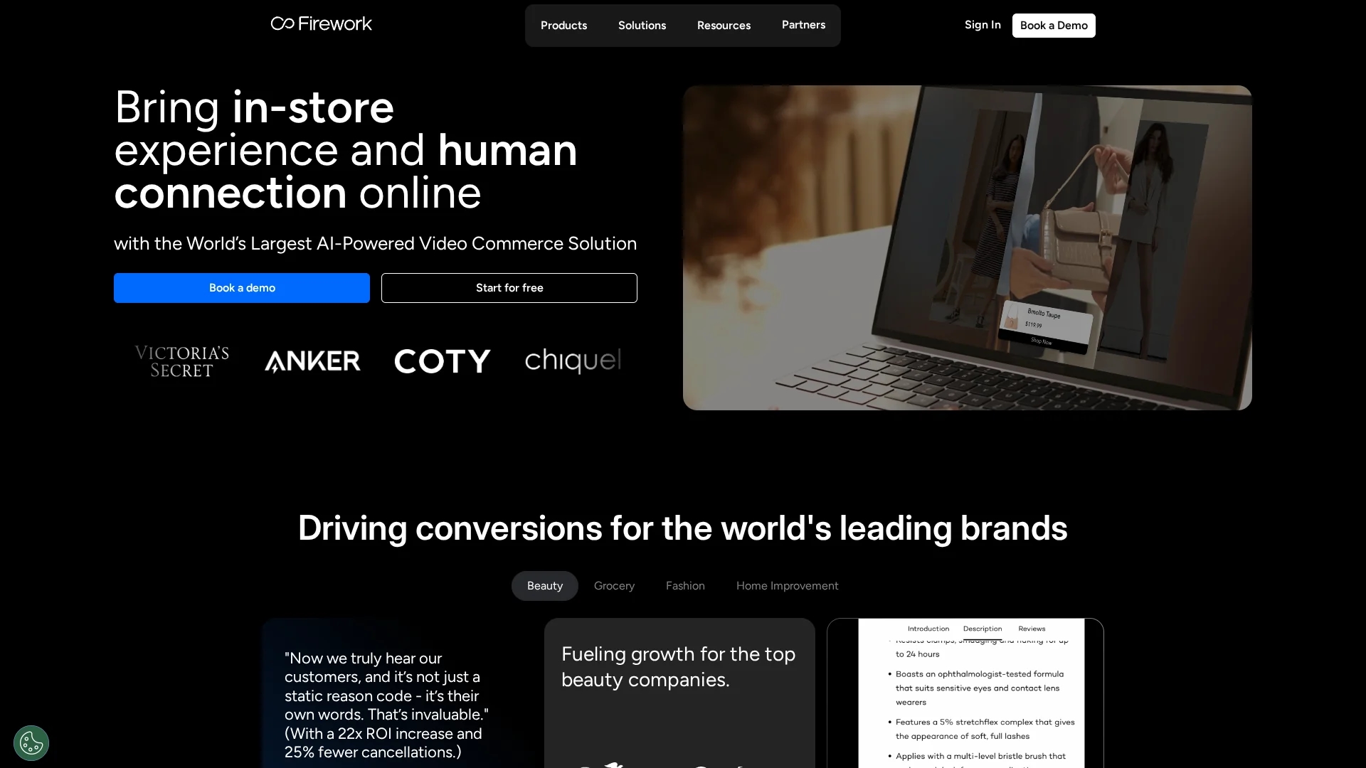 firework homepage