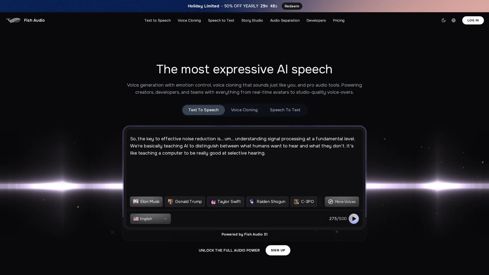 fish-speech homepage