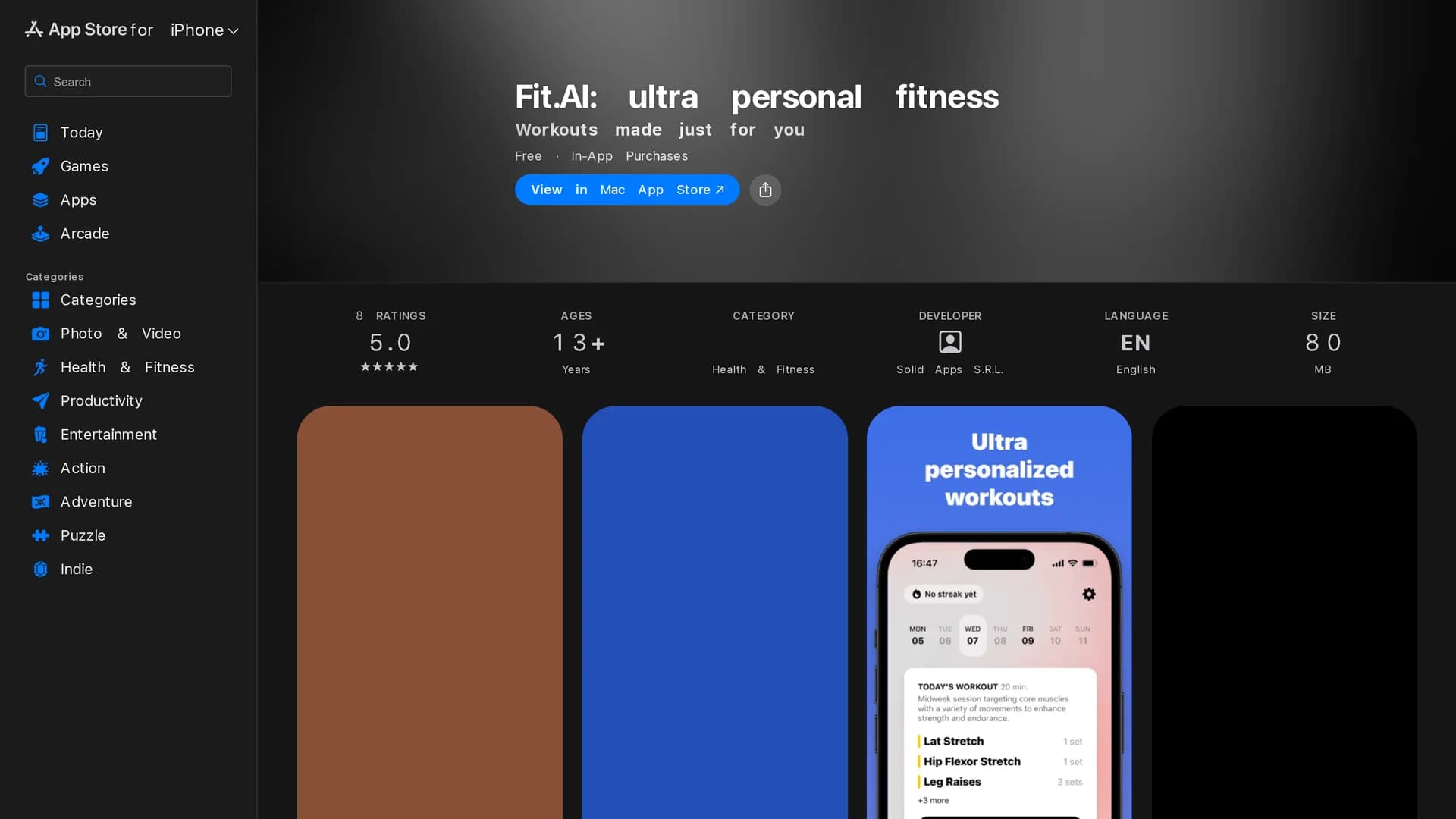 fit-ai homepage