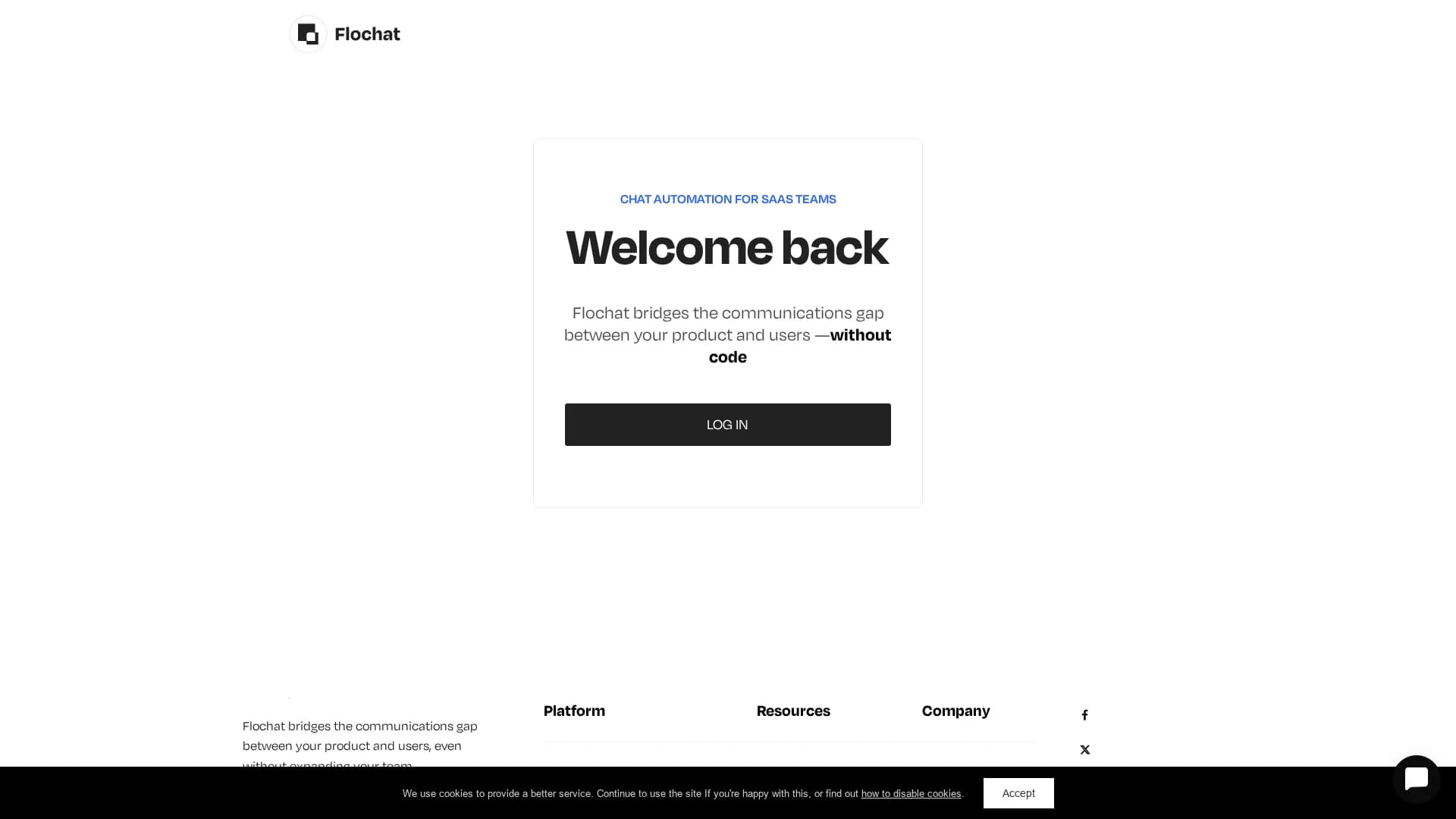 flochat homepage