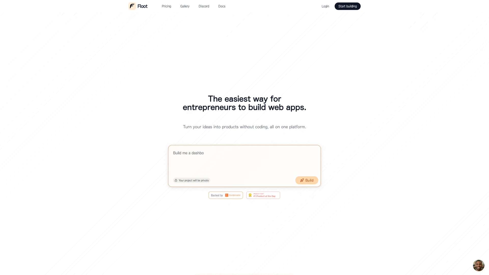 floot homepage