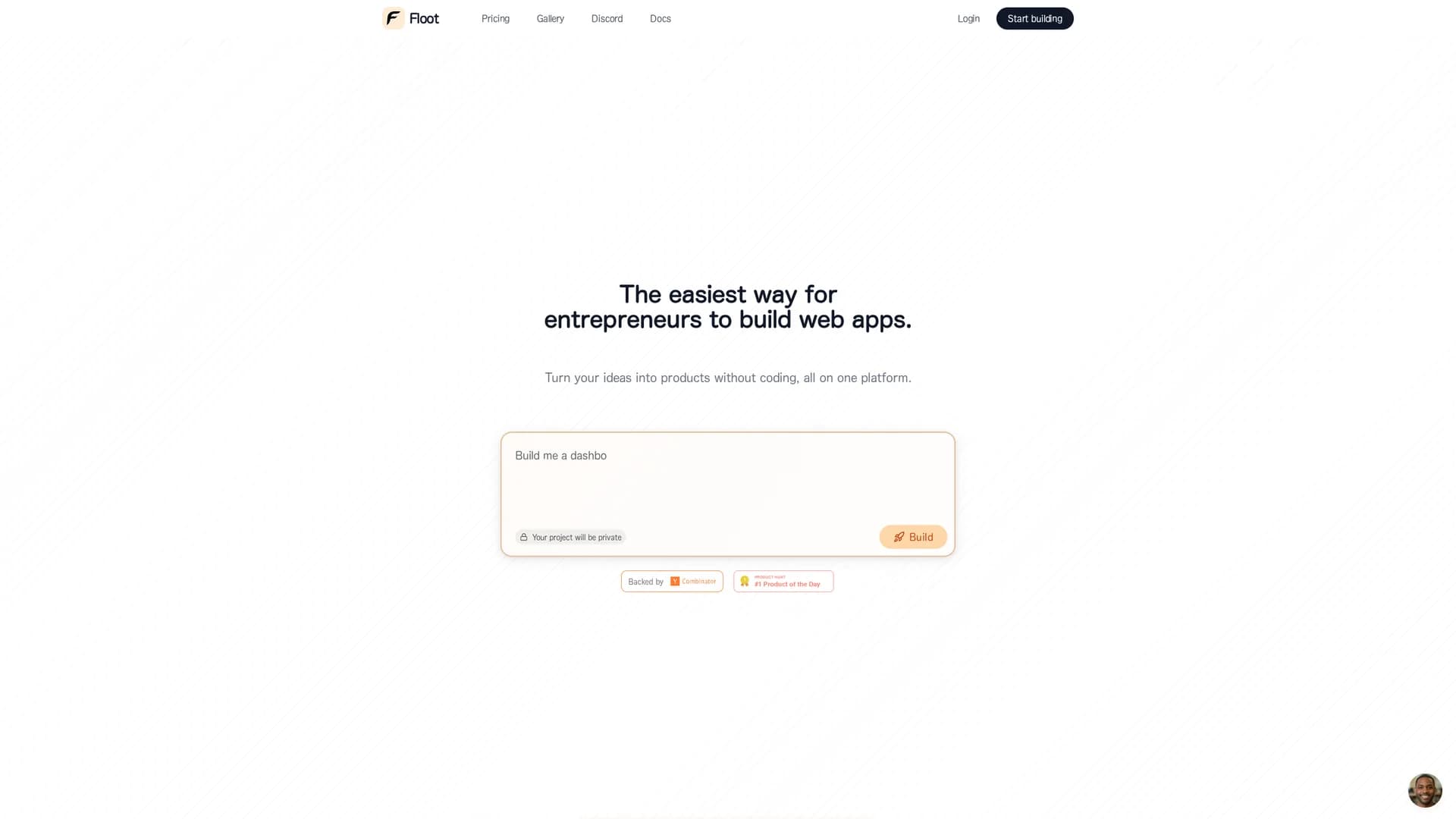 floot homepage