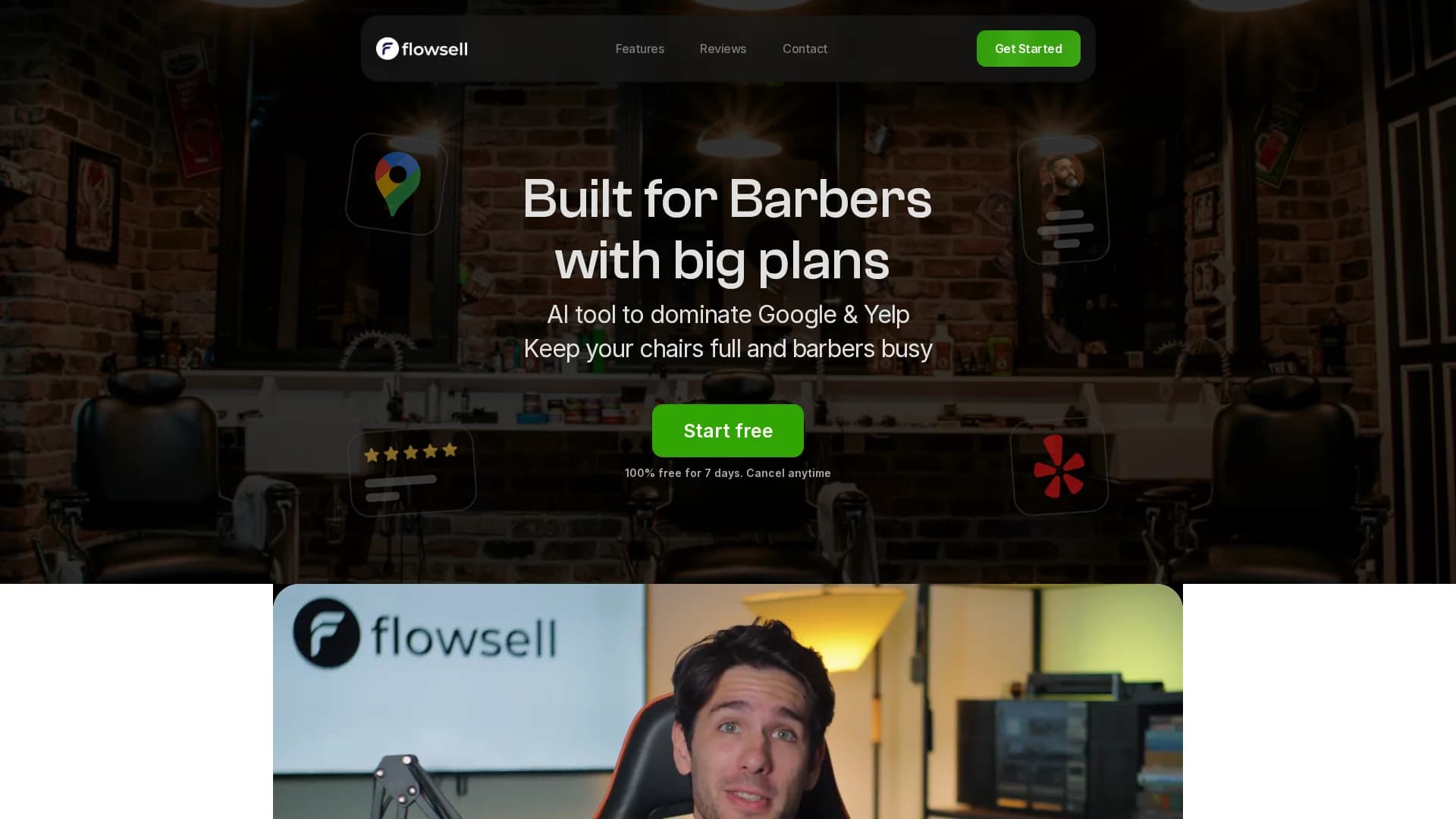 flowsell-ai homepage