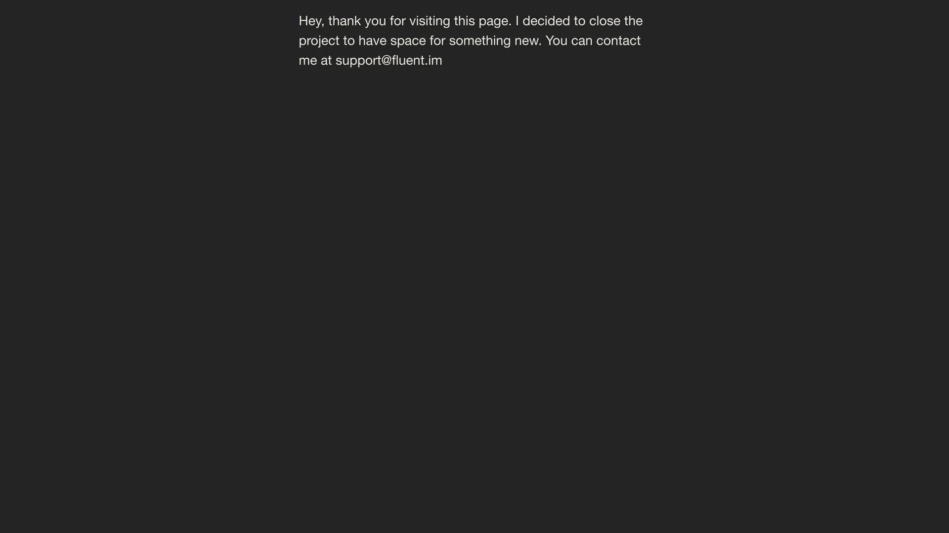 fluent homepage