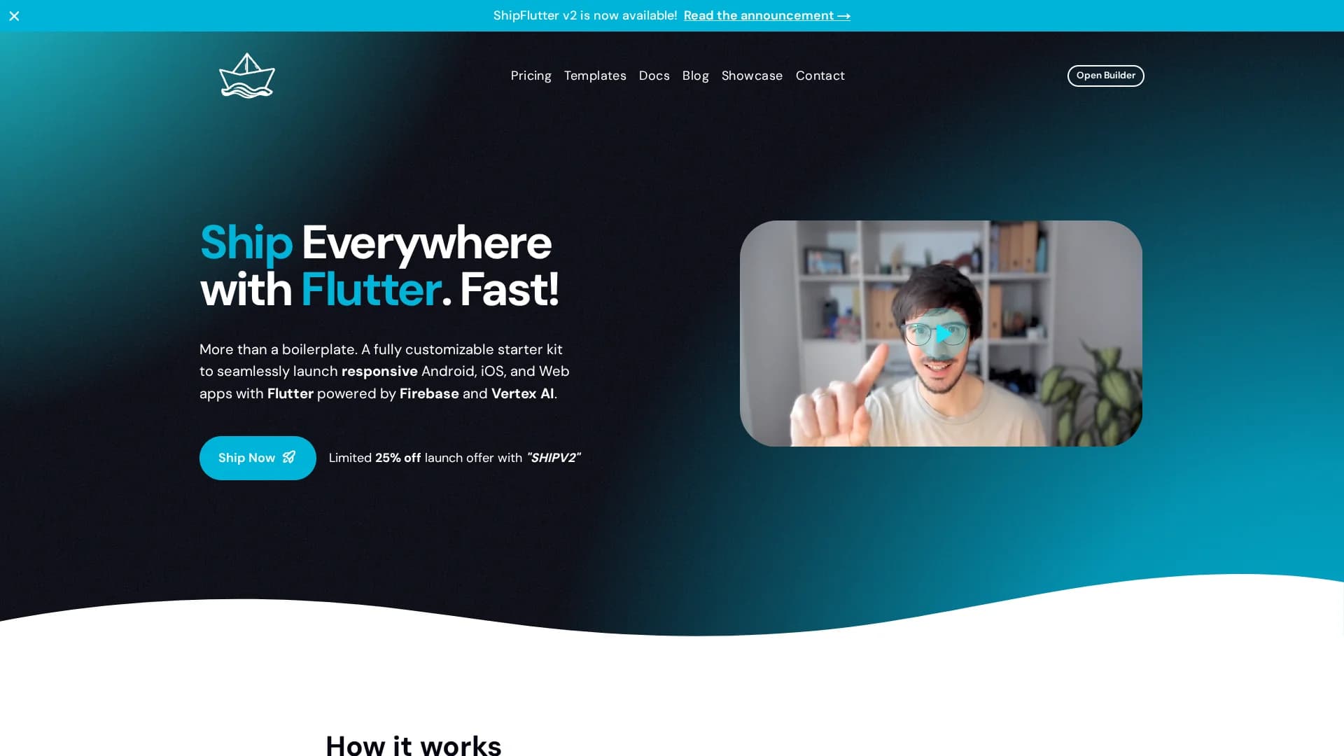 flutter homepage