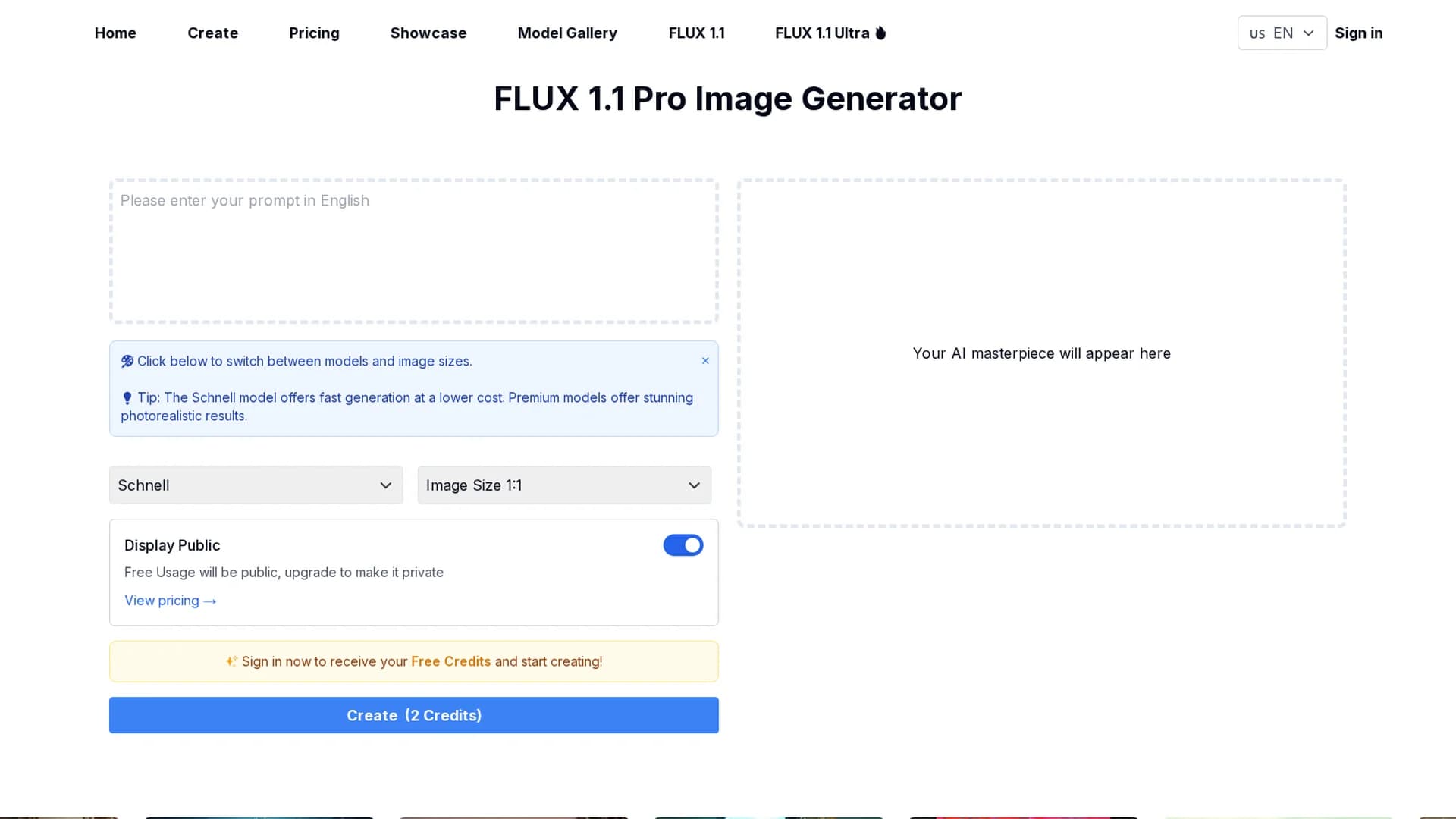 flux-1-1-pro homepage