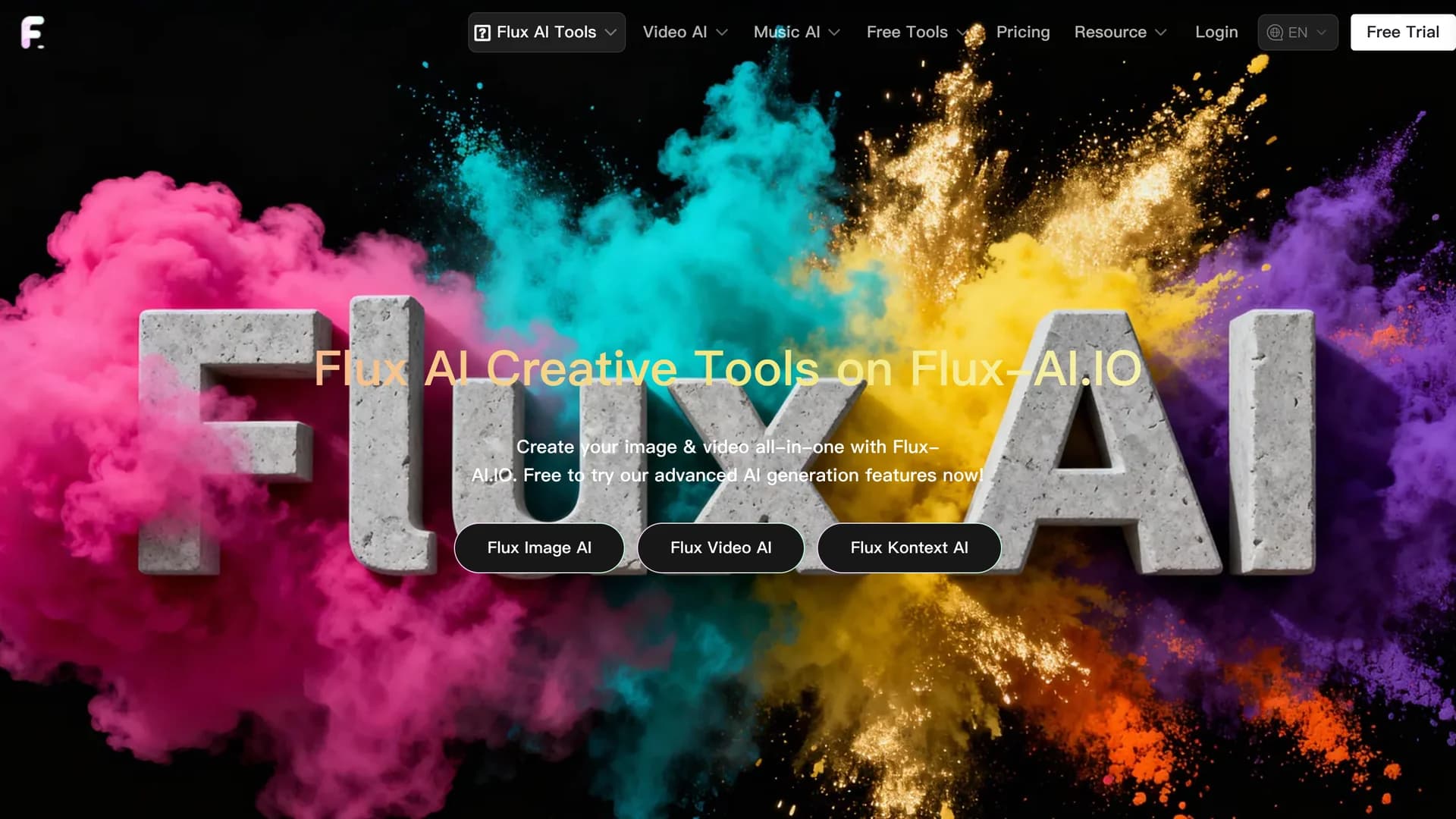 flux-ai-ai homepage