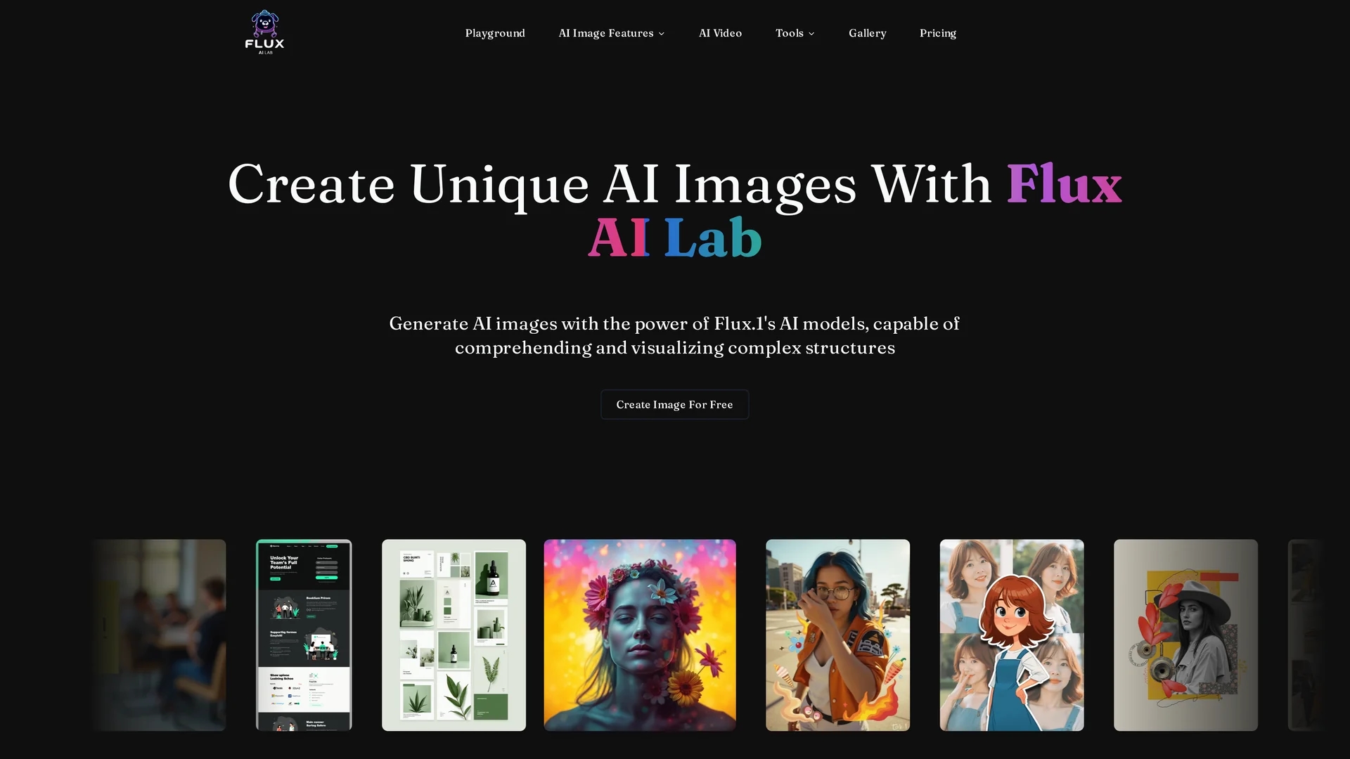 flux-ai-lab homepage