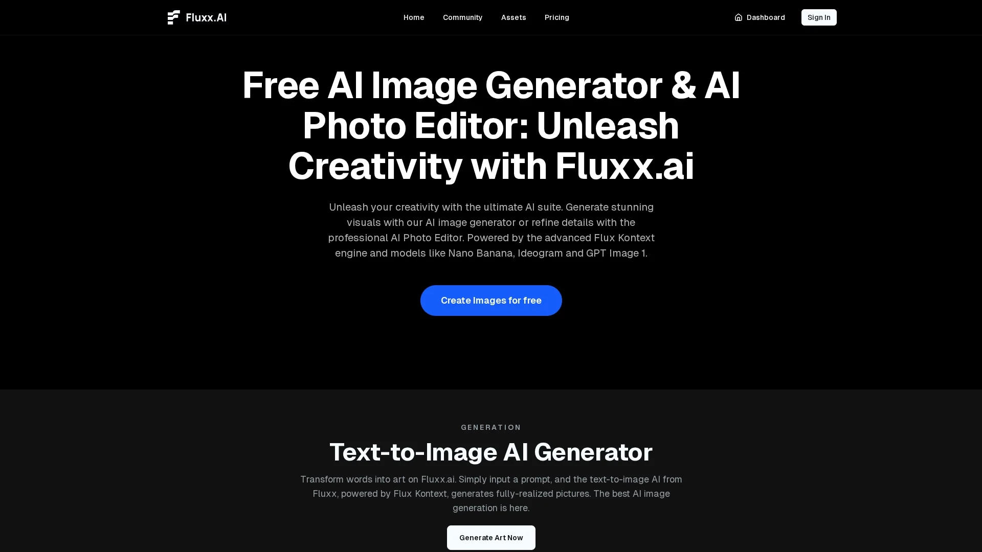 fluxx-ai homepage