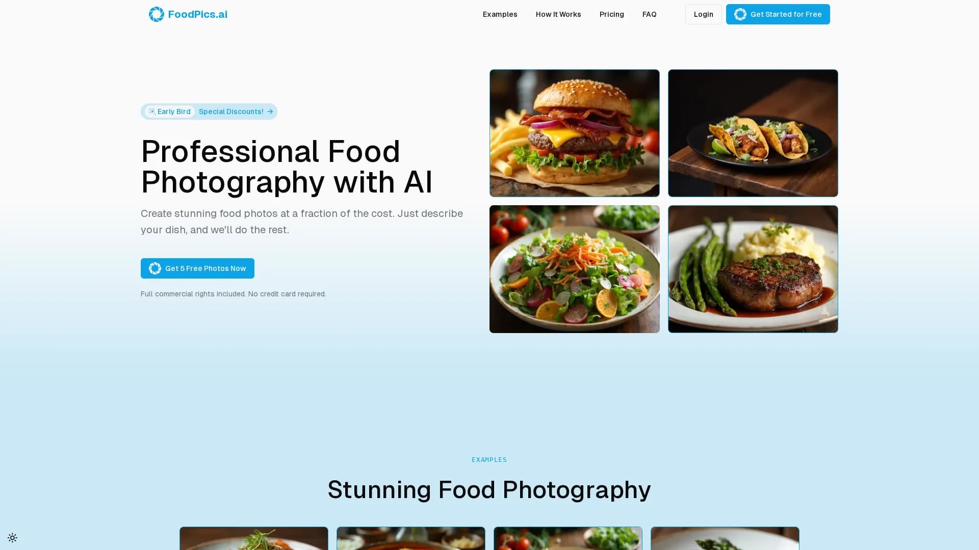 foodpics-ai homepage