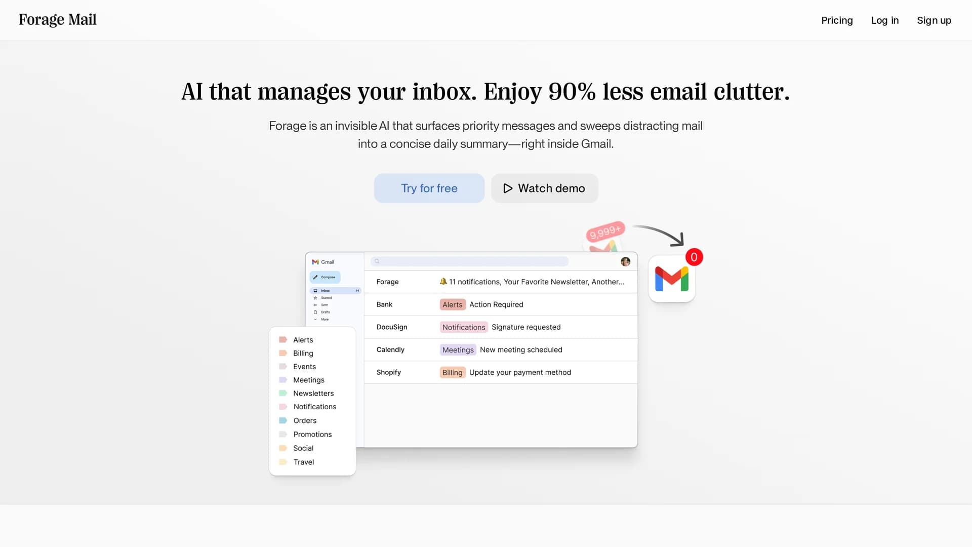 forage-mail homepage