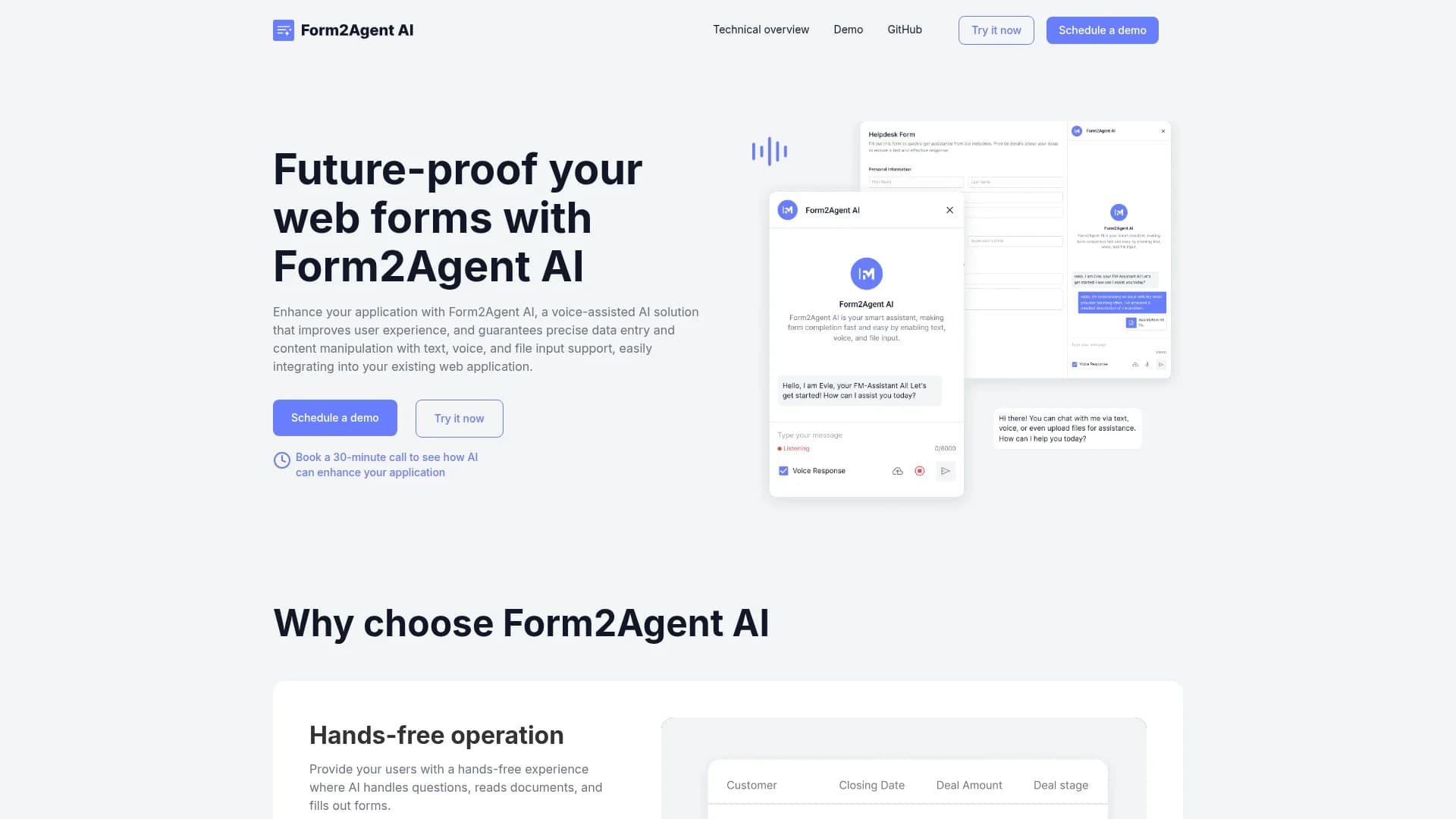 form2agent homepage