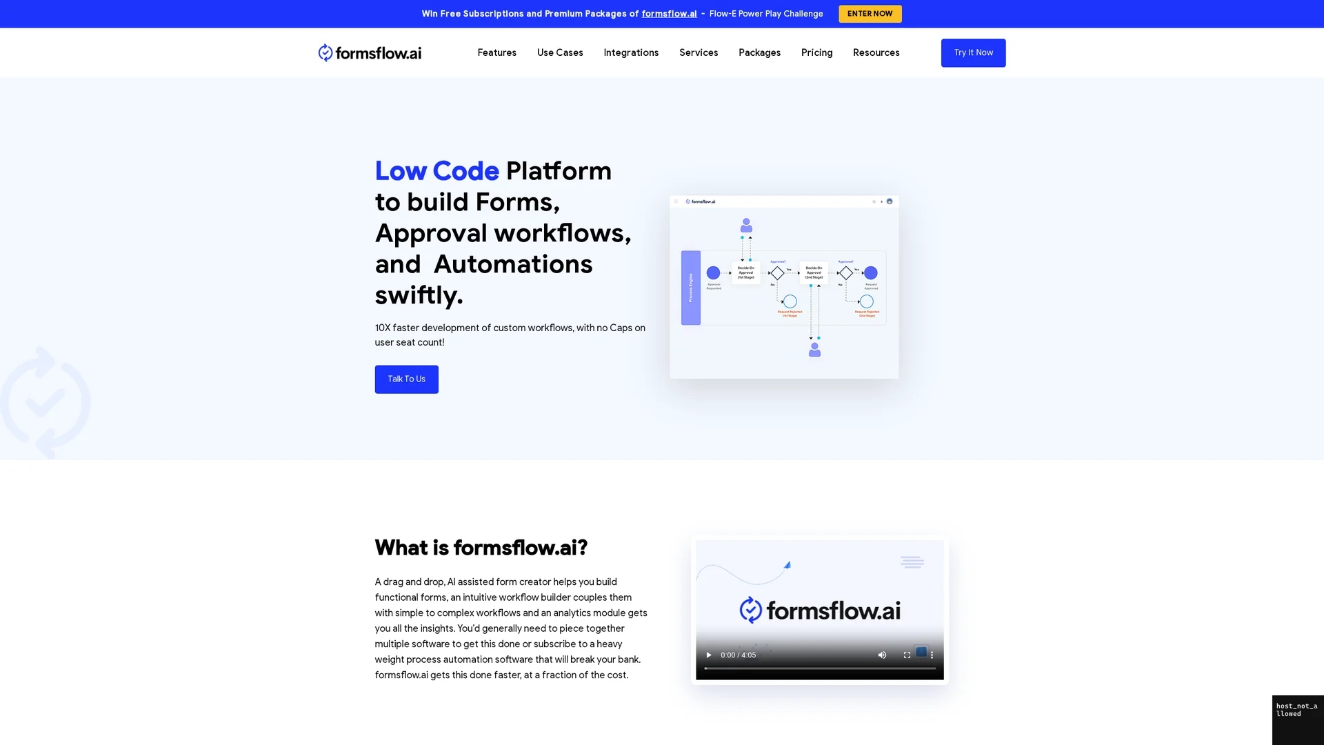 formsflow homepage